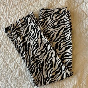 90s Zebra Pants